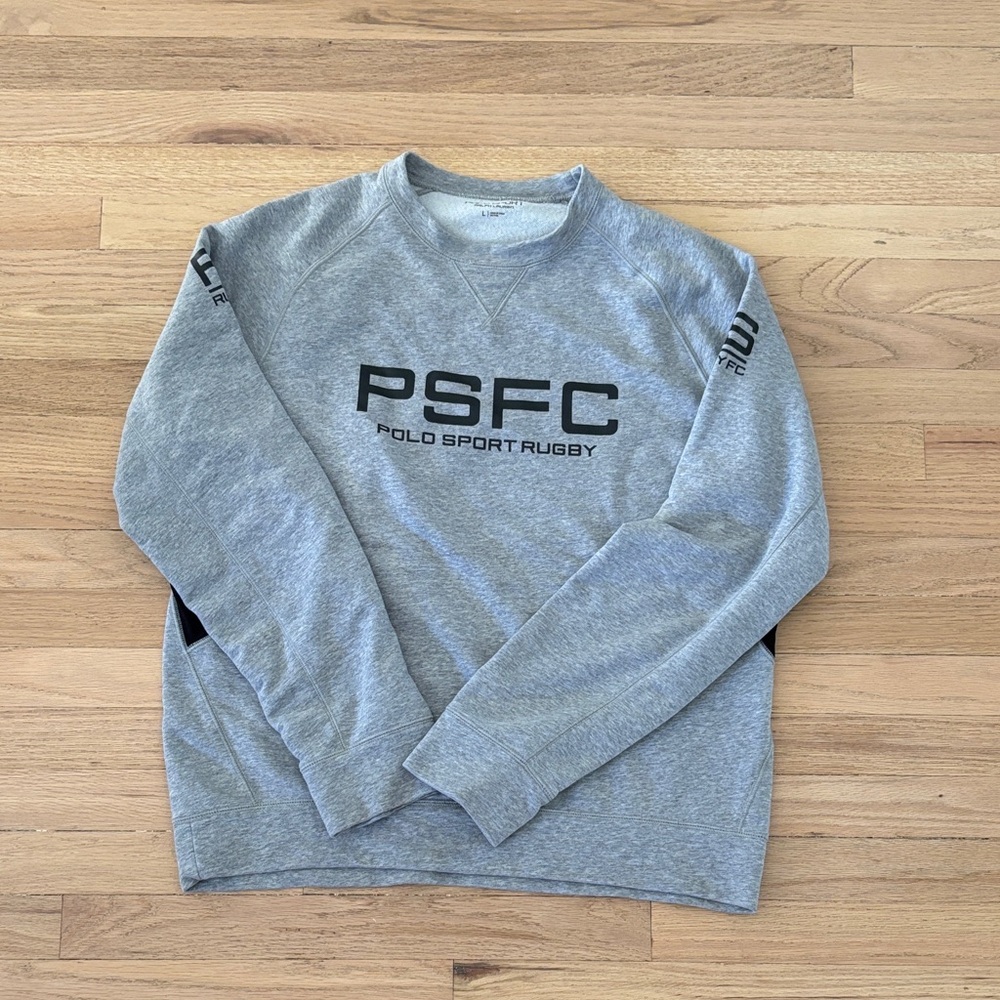 Polo by Ralph Lauren Gray Crewneck Sweater
